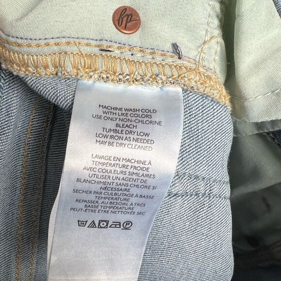 NWT Free People High Waist Raw Ankle Denim Sz 24 - Picture 14 of 16